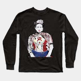 Frida Kahlo Long Sleeve T-Shirt